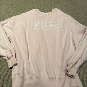 Milan Italy Pink Women’s Sweatshirt from Garage